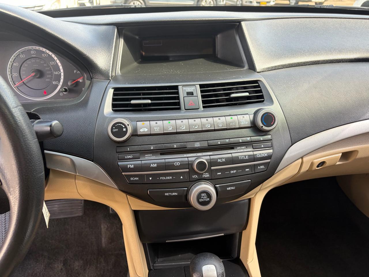 Honda Accord Cpe 2dr I4 Auto EX 2012