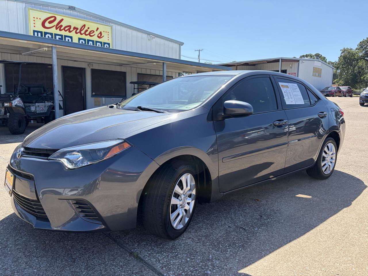 2016 Toyota Corolla 4dr Sdn CVT S w/Special Edition Pkg (Natl)