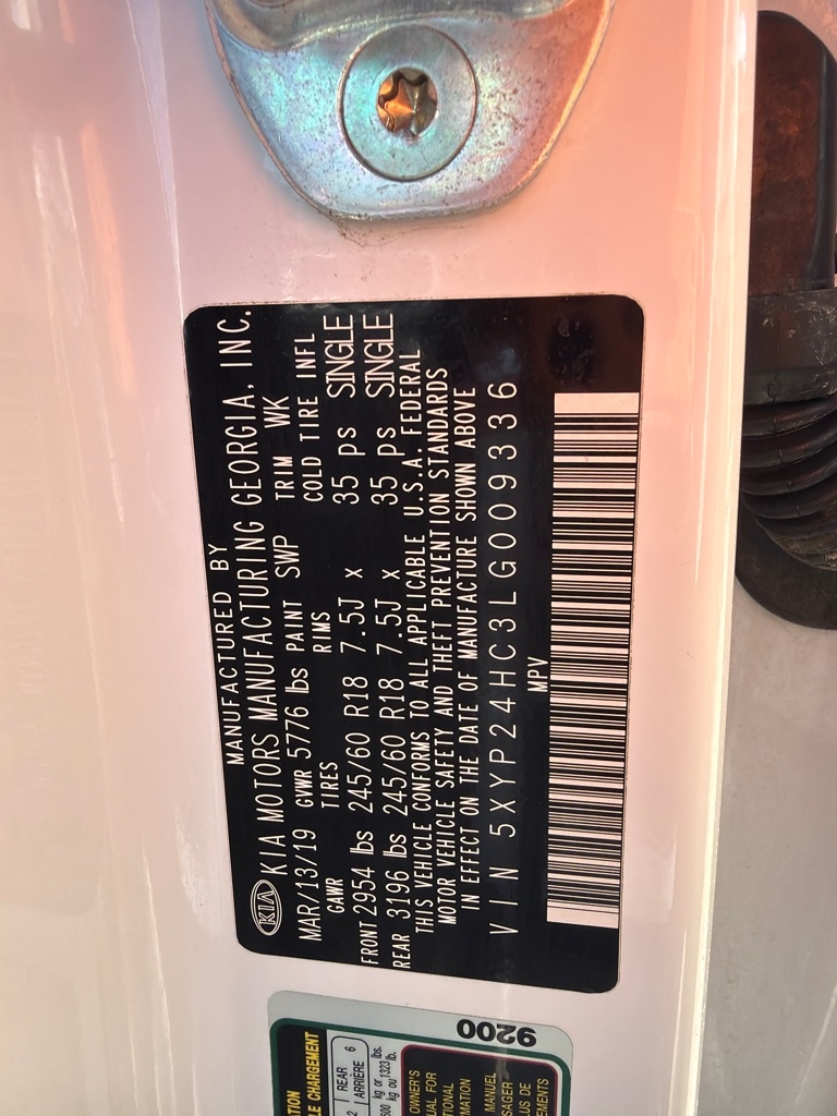 Kia Telluride LX 2020