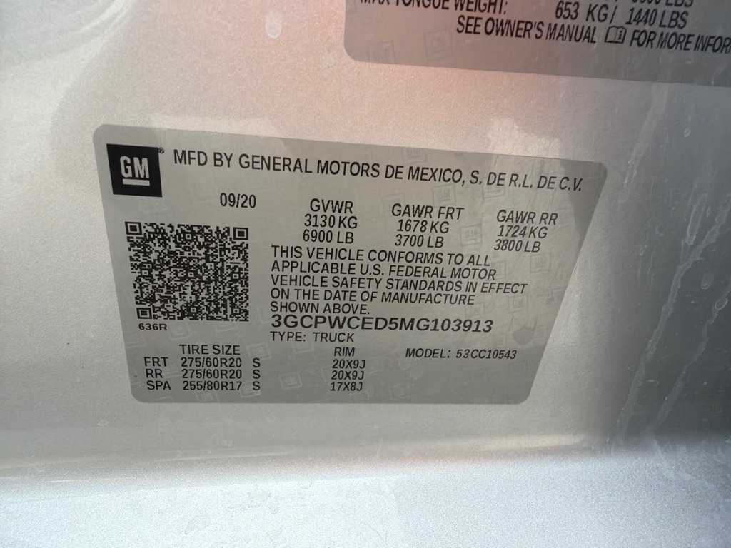 Chevrolet Silverado 1500 LT Crew Cab 2WD 2021