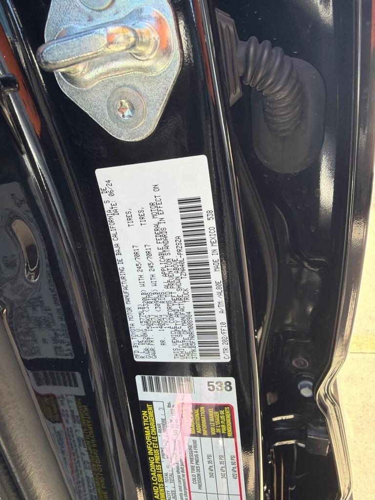 Toyota Tacoma TRD Sport Double Cab 2WD 2024