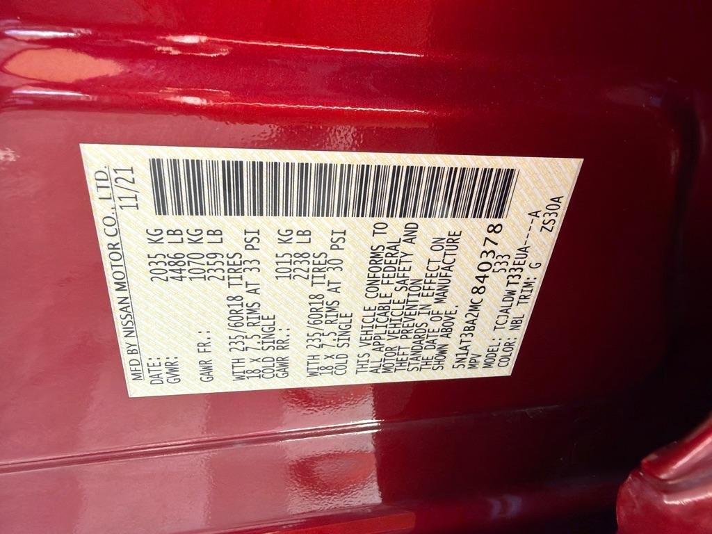 Nissan Rogue SV 2021