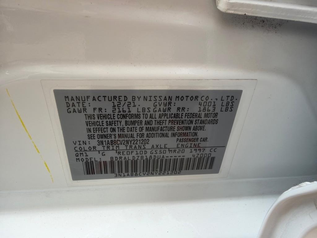 Nissan Sentra SV 2022