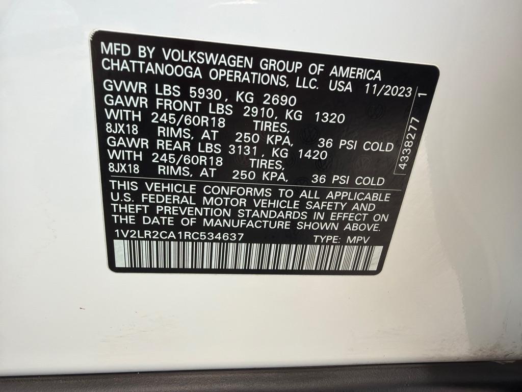 Volkswagen Atlas  2024