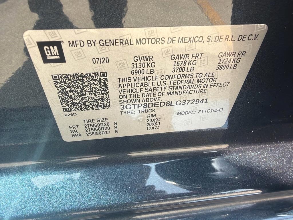 GMC Sierra 1500 SLT Crew Cab Short Box 2WD 2020