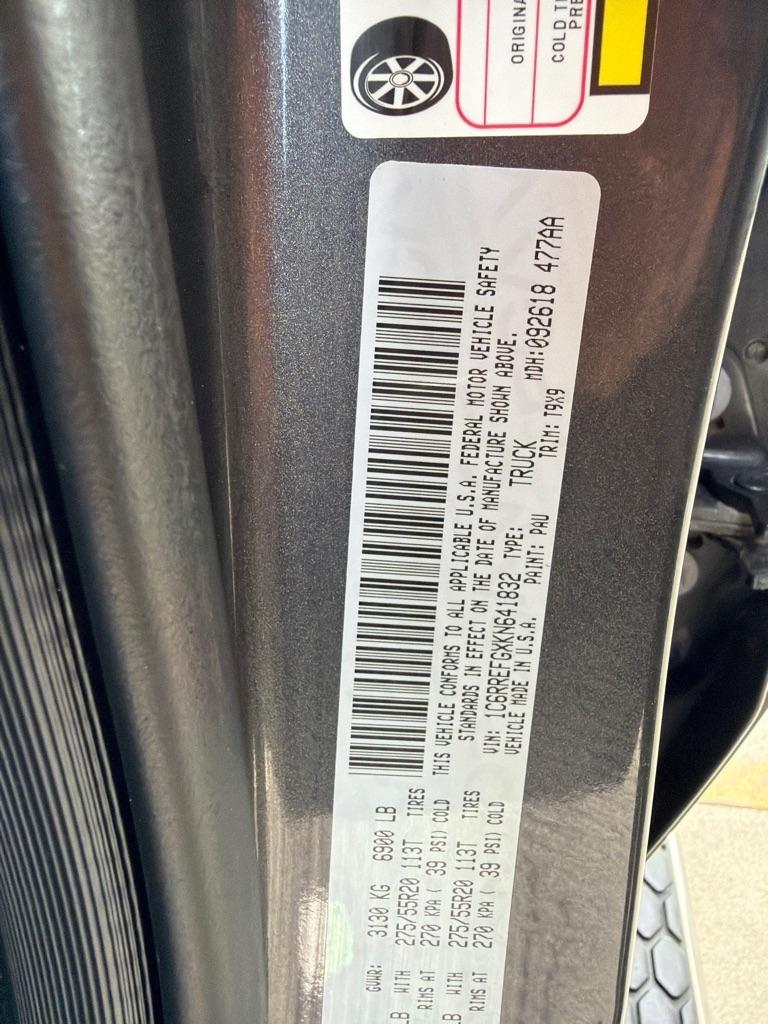 RAM 1500 Big Horn Crew Cab SWB 2WD 2019