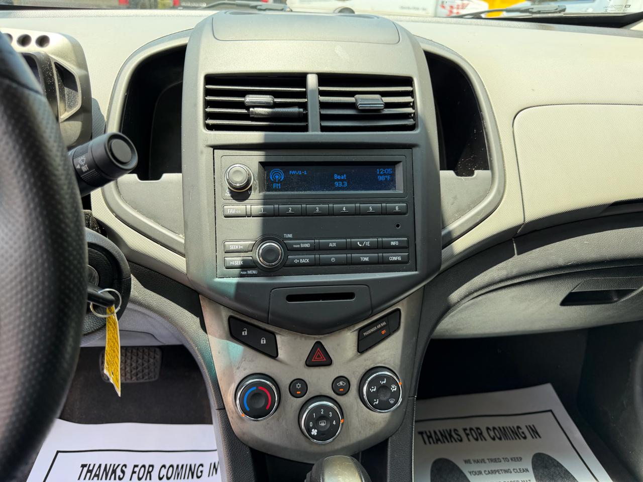 Chevrolet Sonic LS Auto Sedan 2013