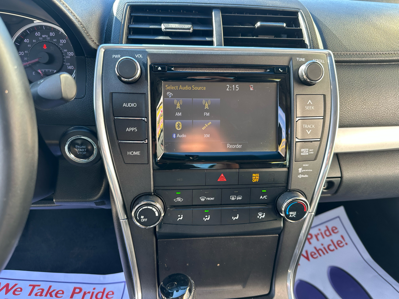 Toyota Camry SE 2015