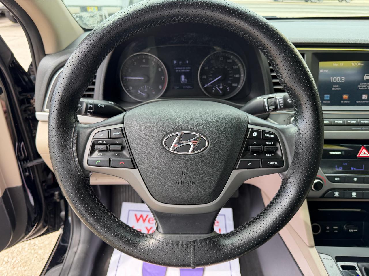 Hyundai Elantra Limited 2018