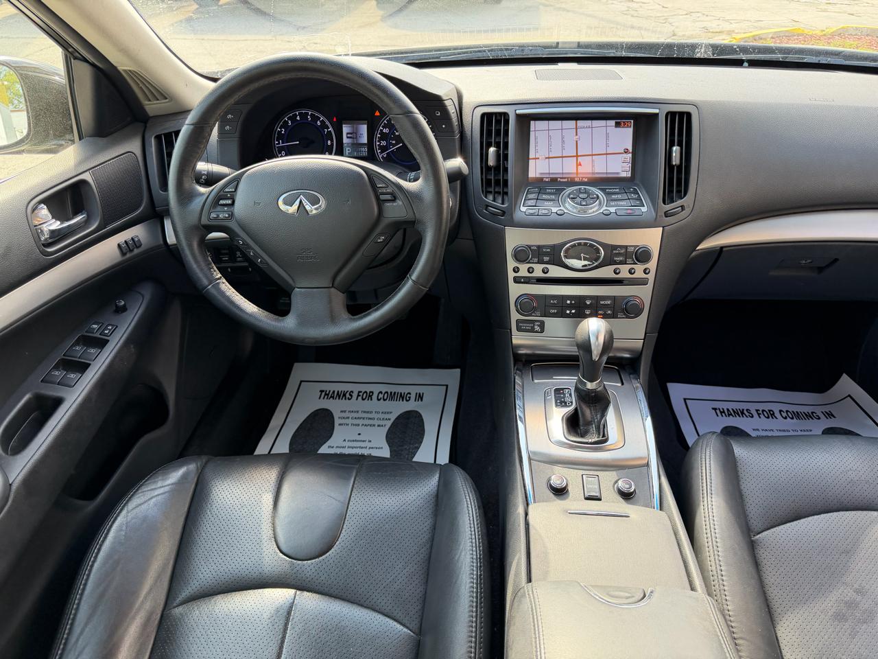Infiniti G Sedan 37x AWD 2013