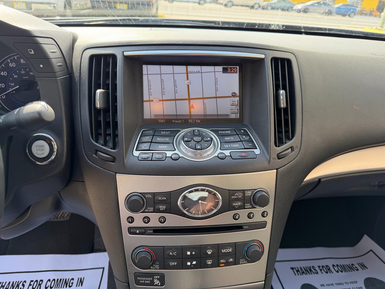 Infiniti G Sedan 37x AWD 2013