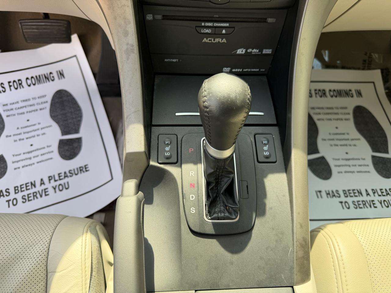 Acura TSX 5-Speed AT with Tech Package 2009