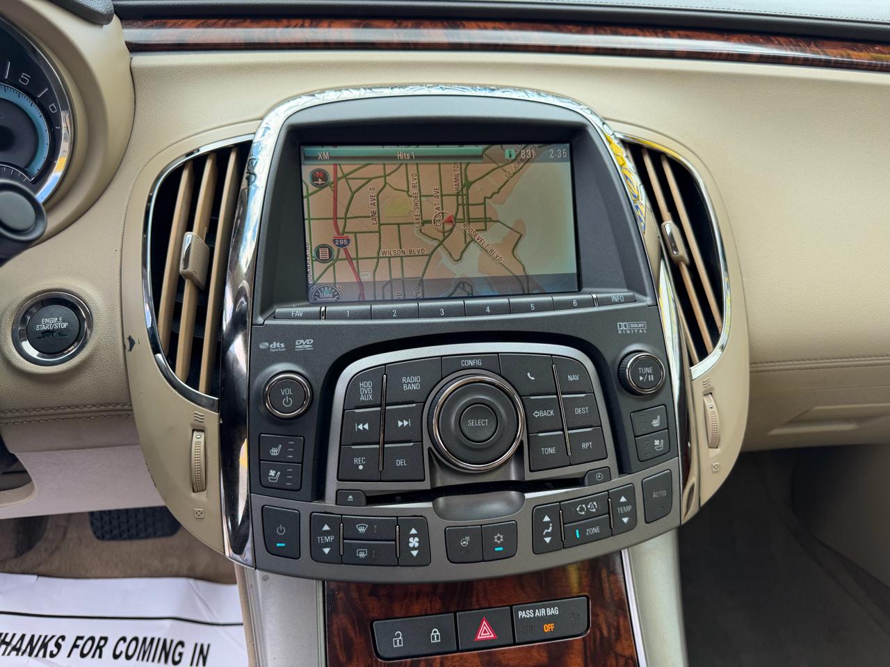 Buick LaCrosse CXS 2011