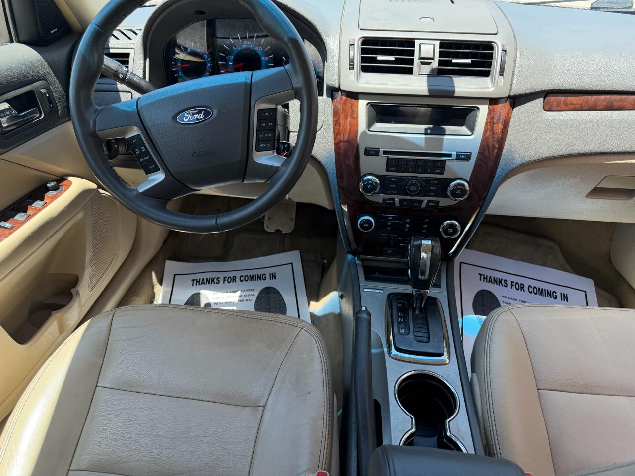 Ford Fusion SEL 2012