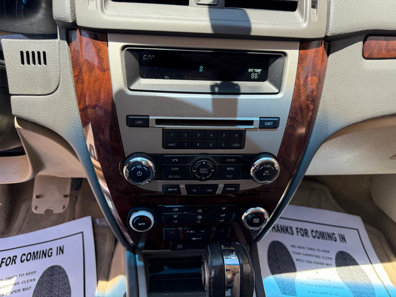 Ford Fusion SEL 2012