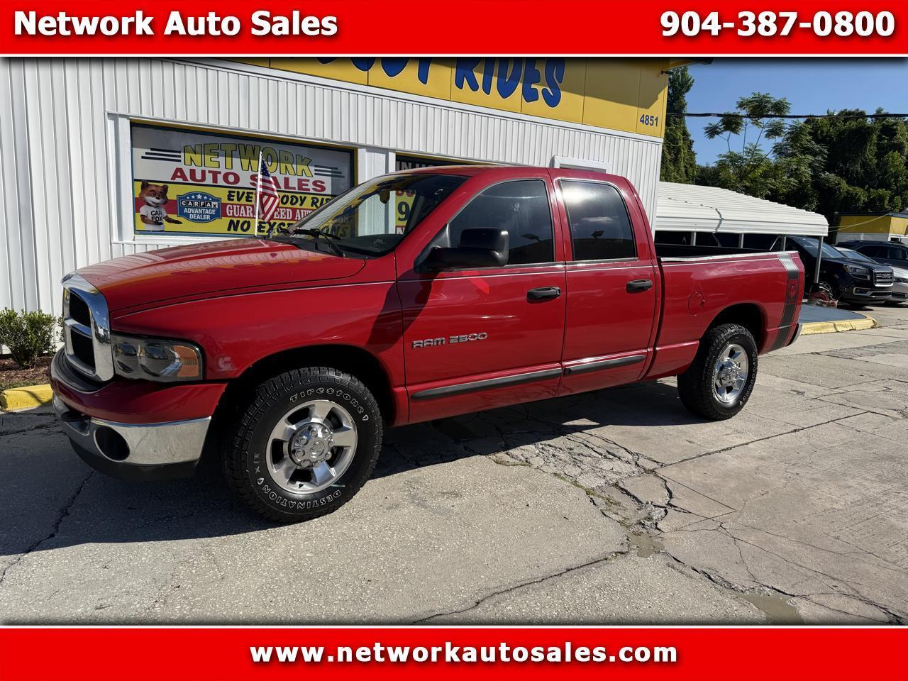 2005 Dodge Ram 2500 Laramie Quad Cab Long Bed 2WD