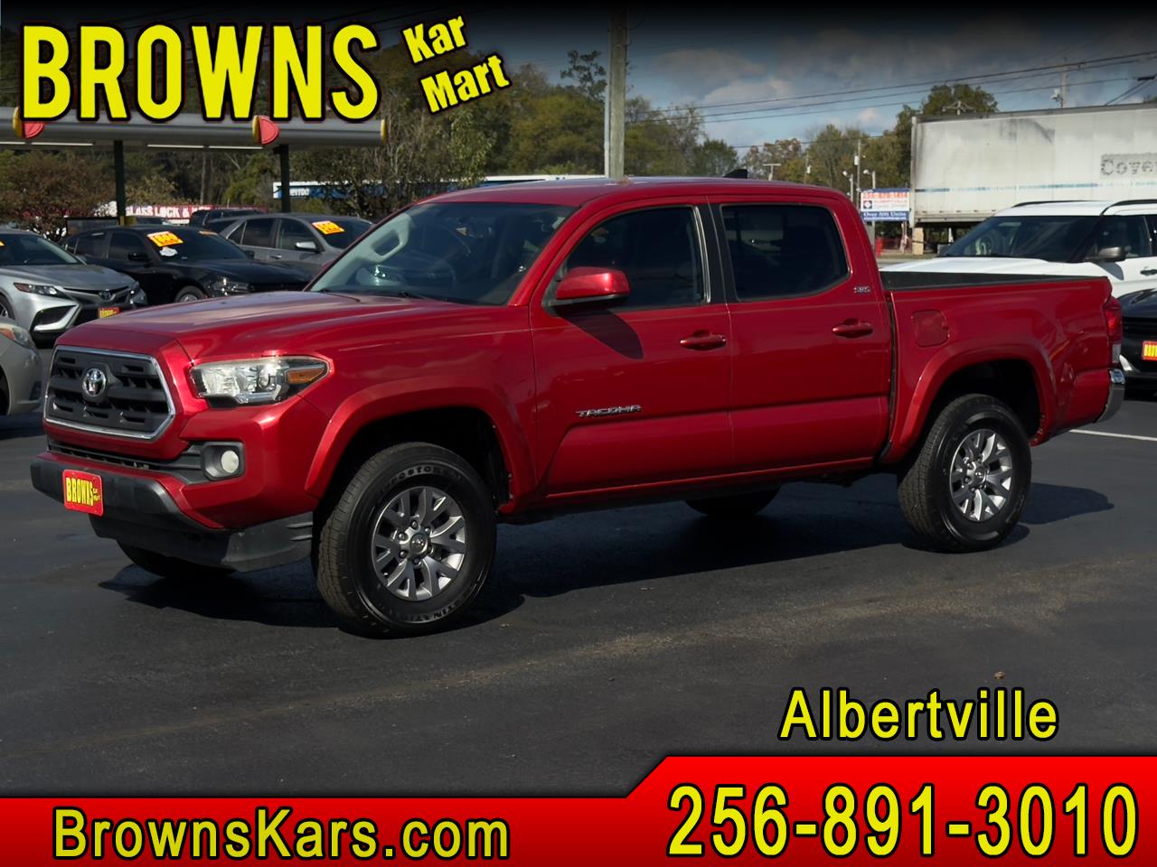 2017 Toyota Tacoma SR5 Double Cab 5' Bed V6 4x2 AT (Natl)
