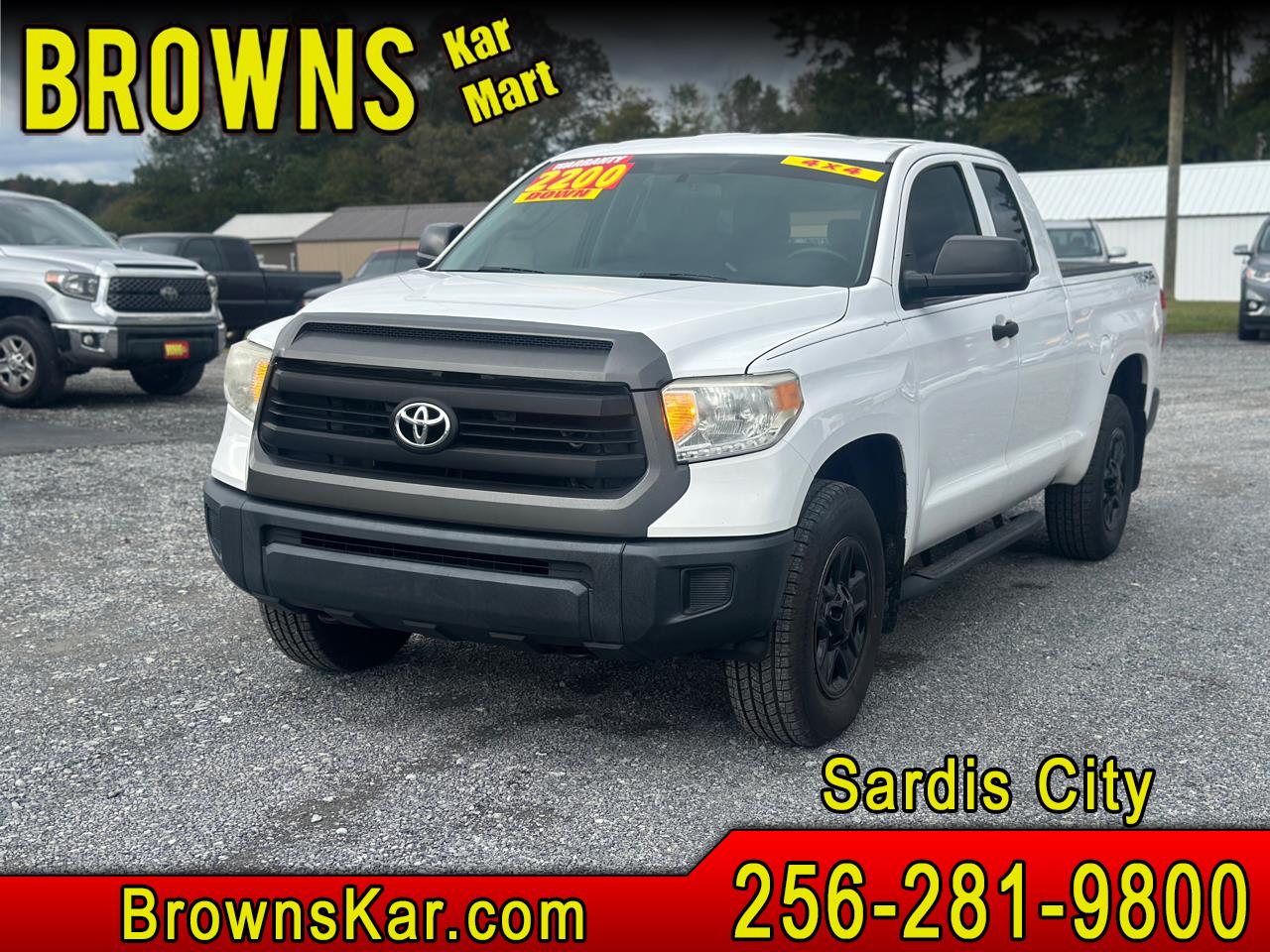 2016 Toyota Tundra 4WD Truck Double Cab 4.6L V8 6-Spd AT SR (Natl)