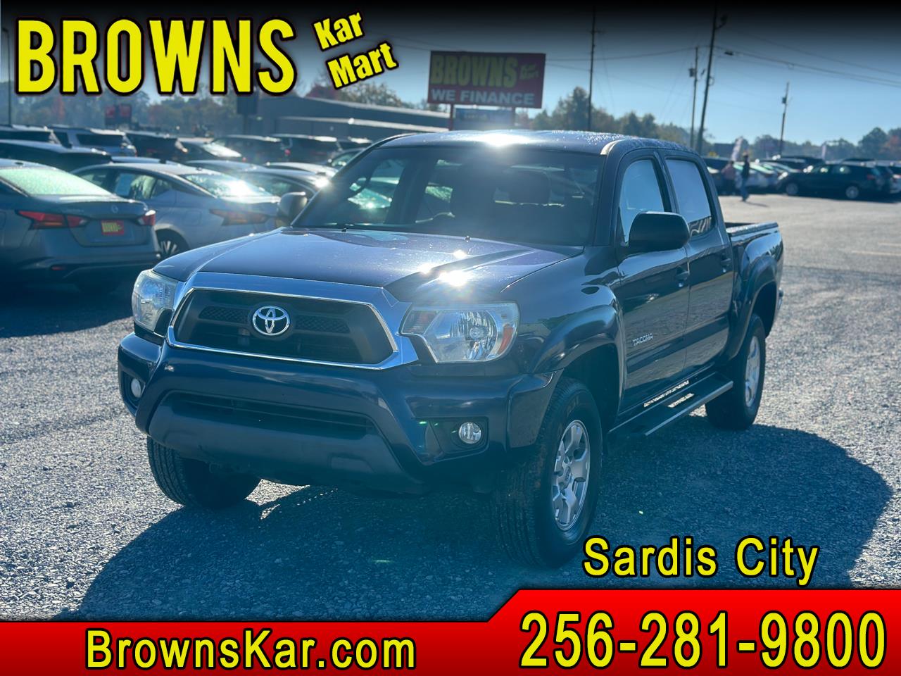 2013 Toyota Tacoma 4WD Double Cab V6 MT (Natl)