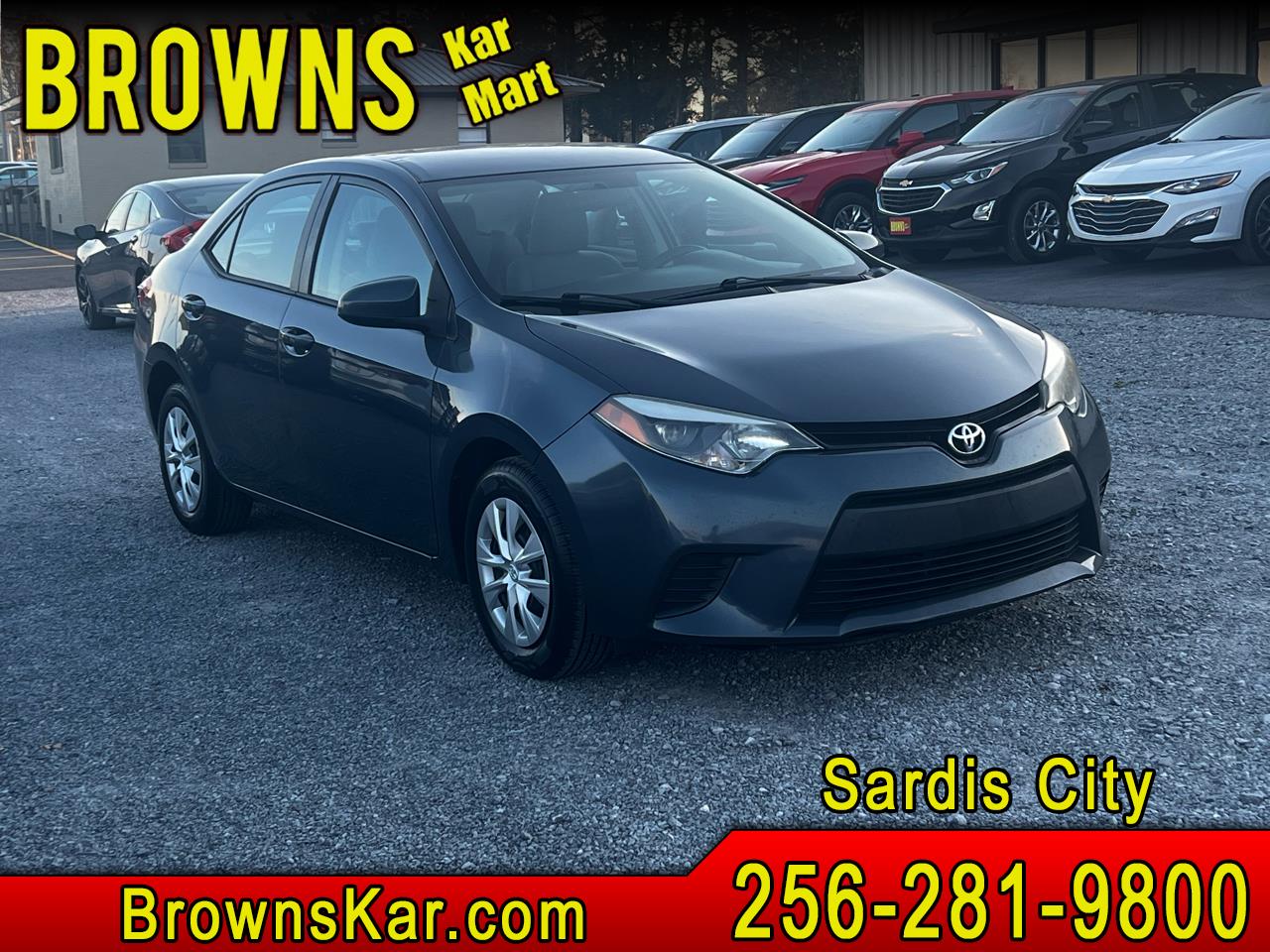 2016 Toyota Corolla 4dr Sdn Auto L (Natl)