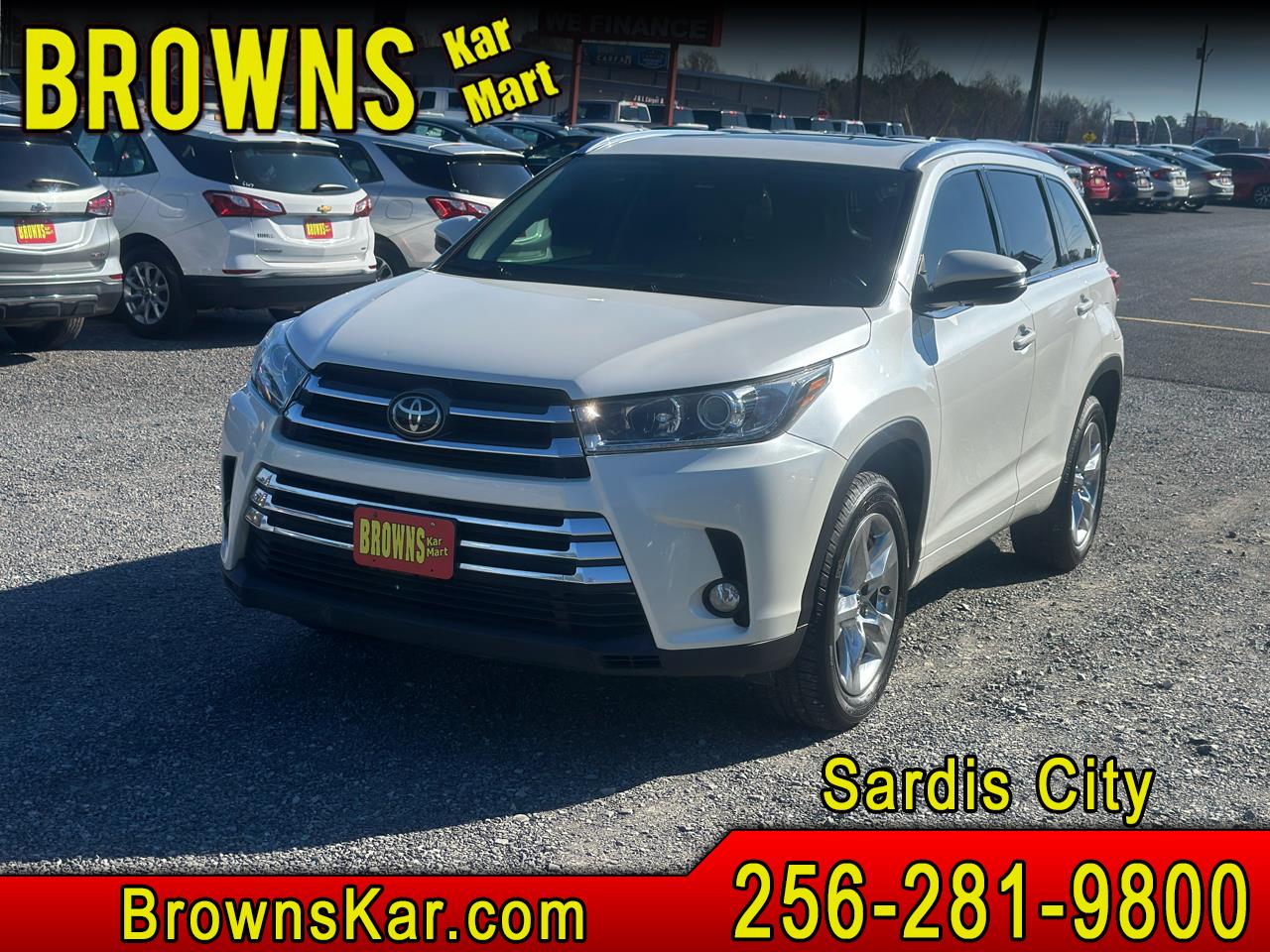 2018 Toyota Highlander Limited V6 FWD (Natl)