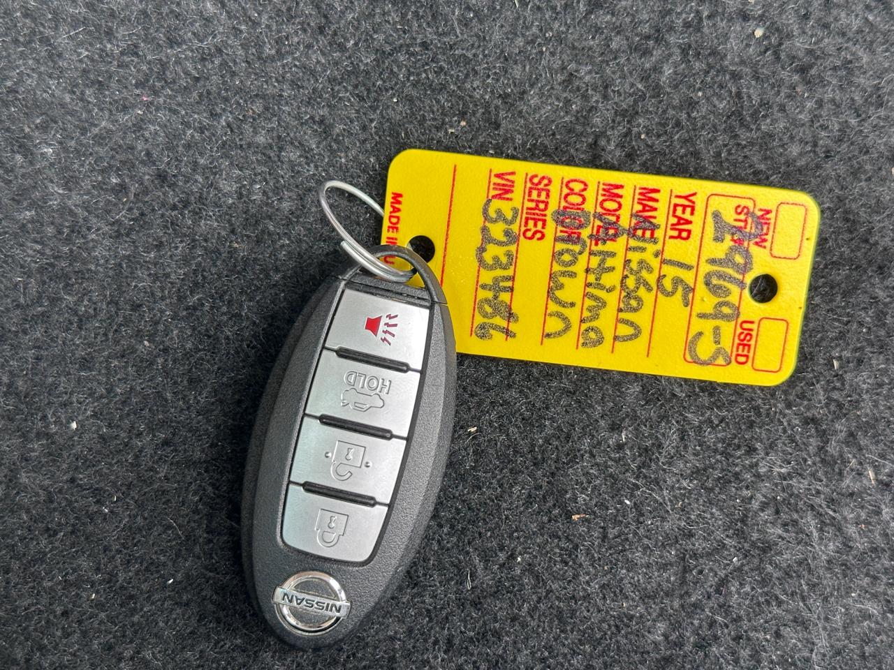 Nissan Altima 4dr Sdn I4 2.5 2015