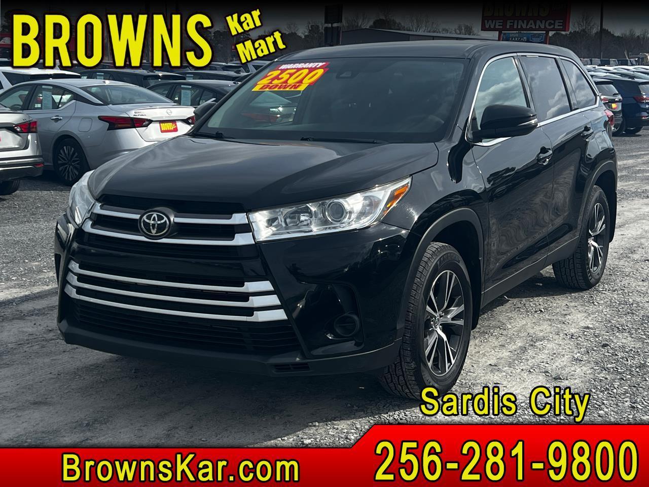 2019 Toyota Highlander LE V6 AWD (Natl)