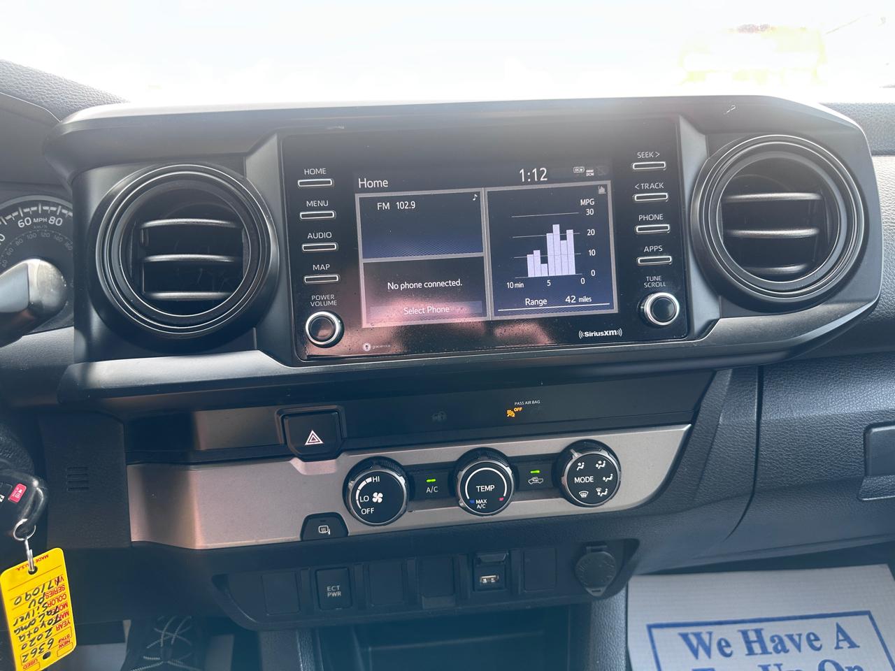 Toyota Tacoma 2WD SR Double Cab 5' Bed I4 AT (Natl) 2020