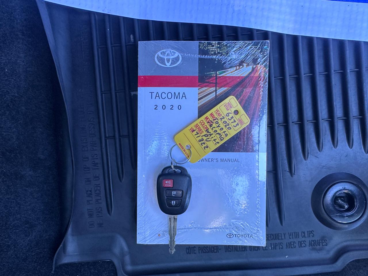 Toyota Tacoma 2WD SR Double Cab 5' Bed I4 AT (Natl) 2020