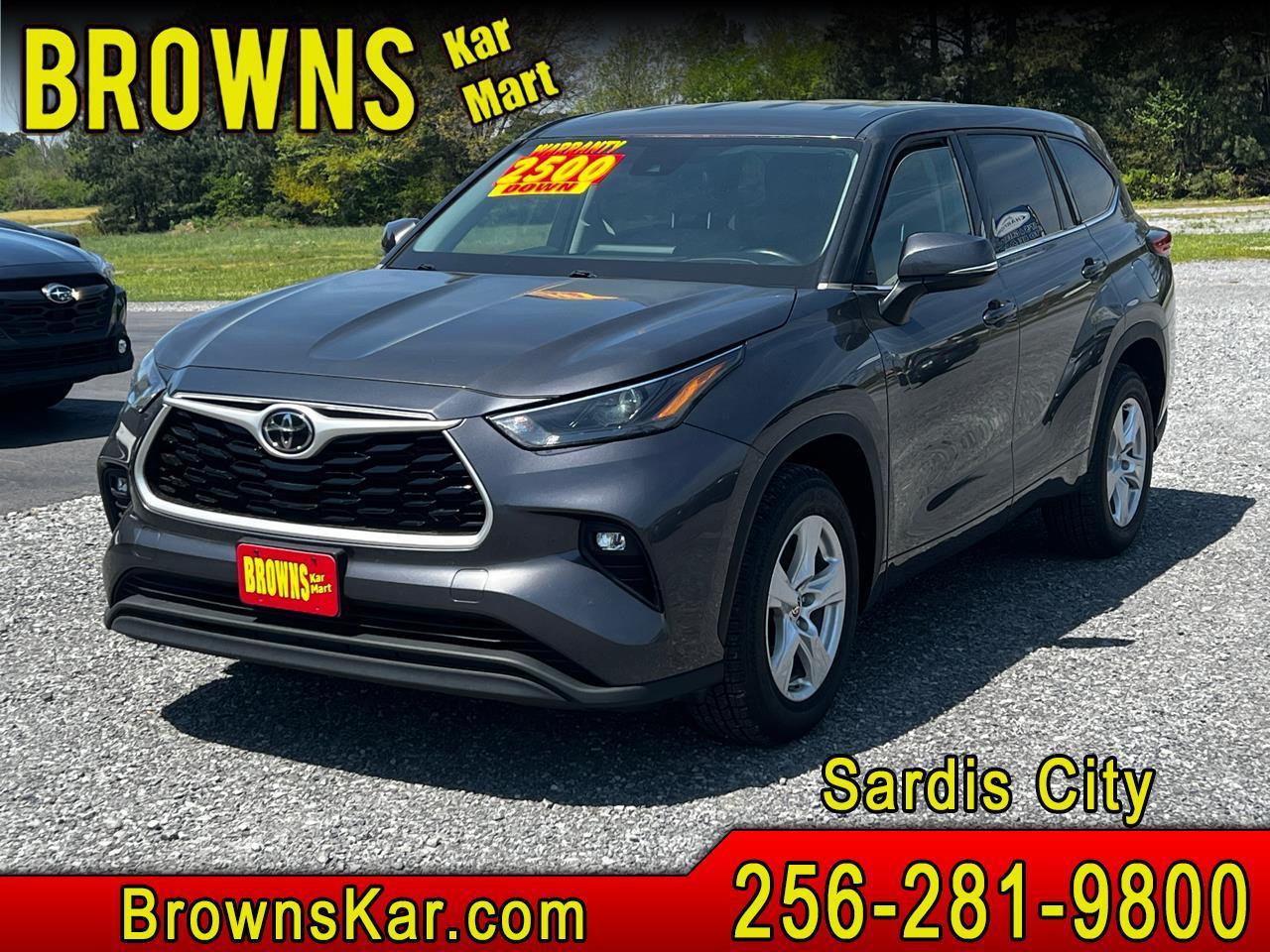 2022 Toyota Highlander LE FWD (Natl)