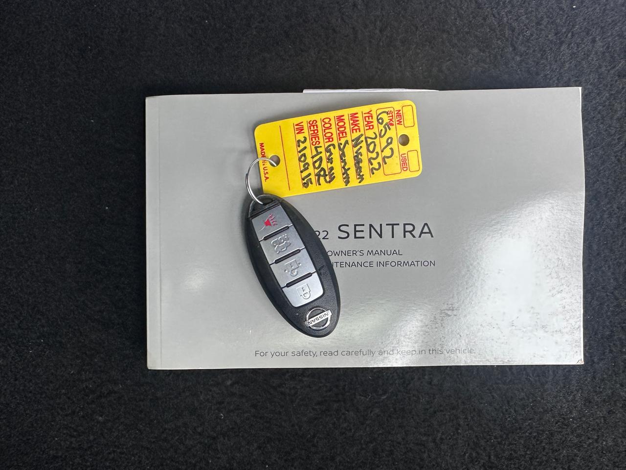 Nissan Sentra SV CVT 2022