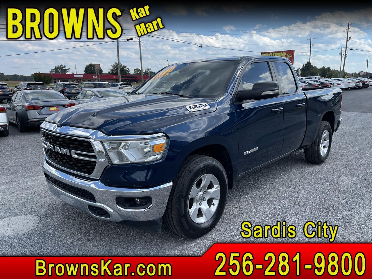 2022 RAM 1500 Big Horn 4x2 Quad Cab 6'4" Box