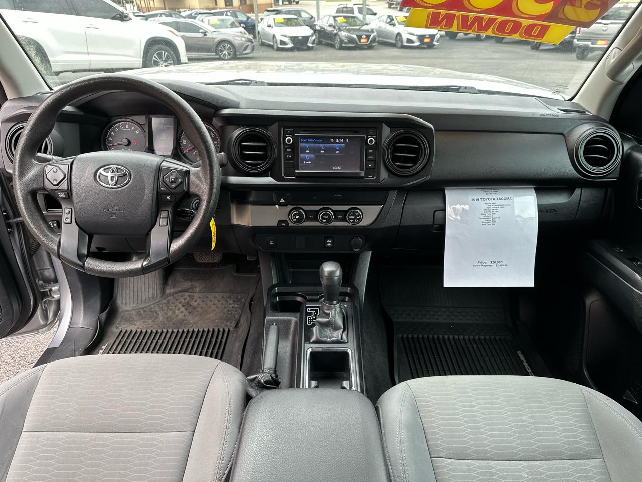 Toyota Tacoma 2WD SR5 Double Cab 5' Bed I4 AT (Natl) 2019