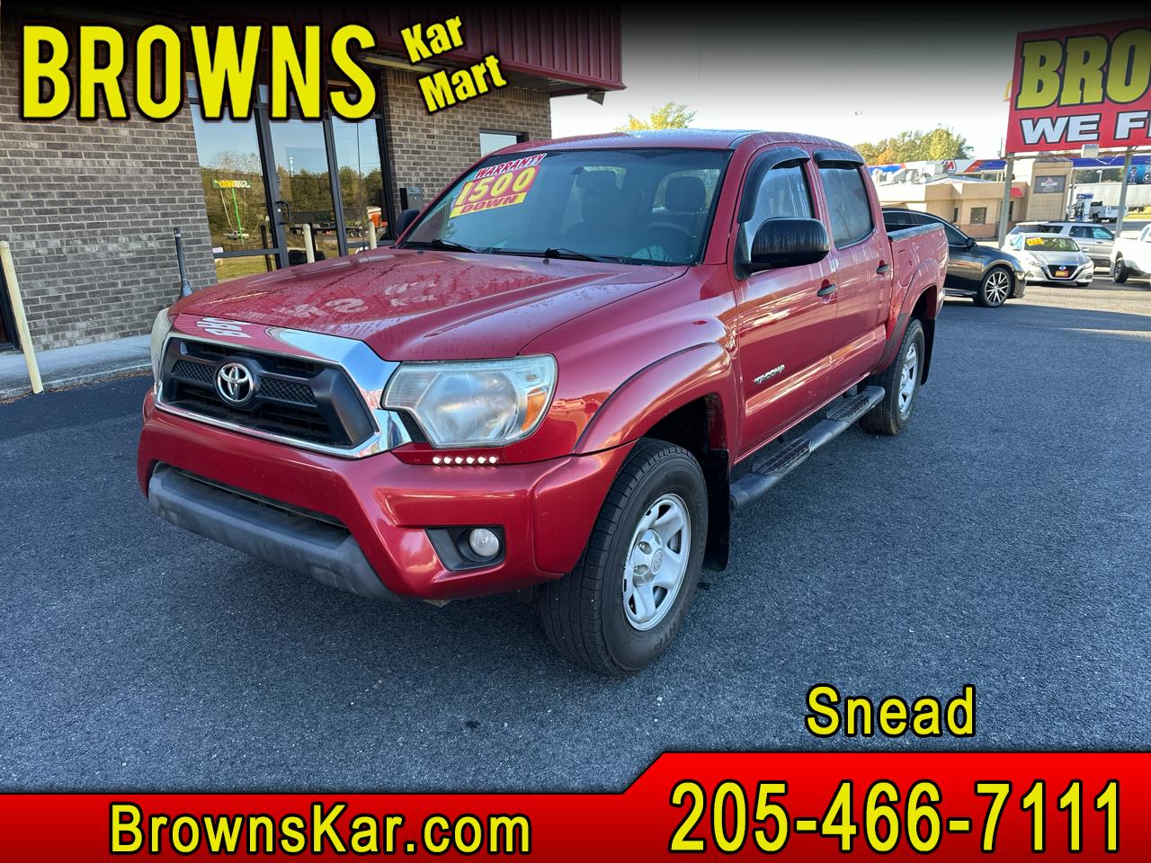 2015 Toyota Tacoma 2WD Double Cab V6 AT PreRunner (Natl)