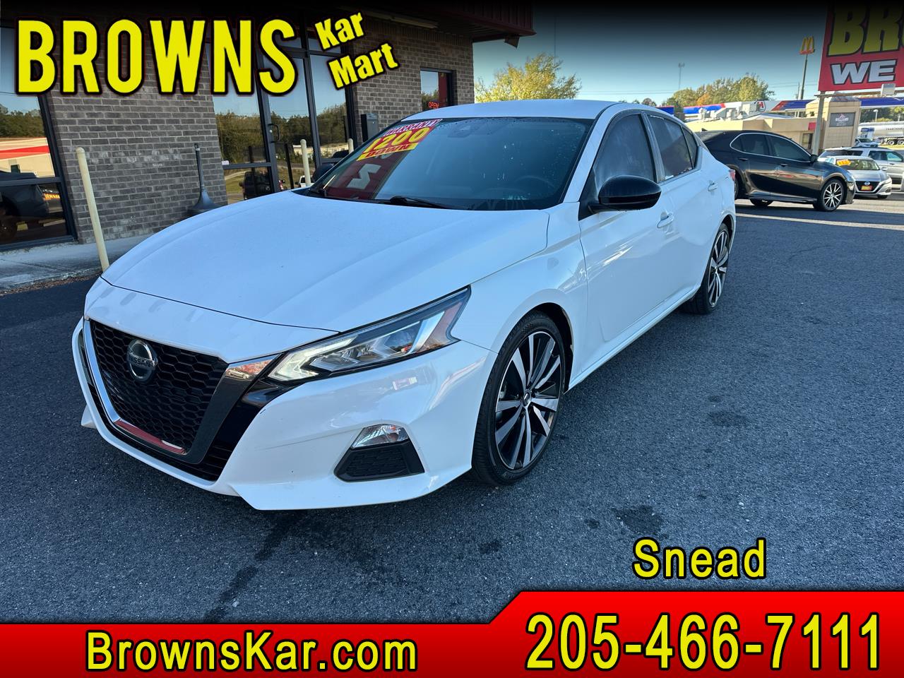 2021 Nissan Altima 2.5 SR Sedan