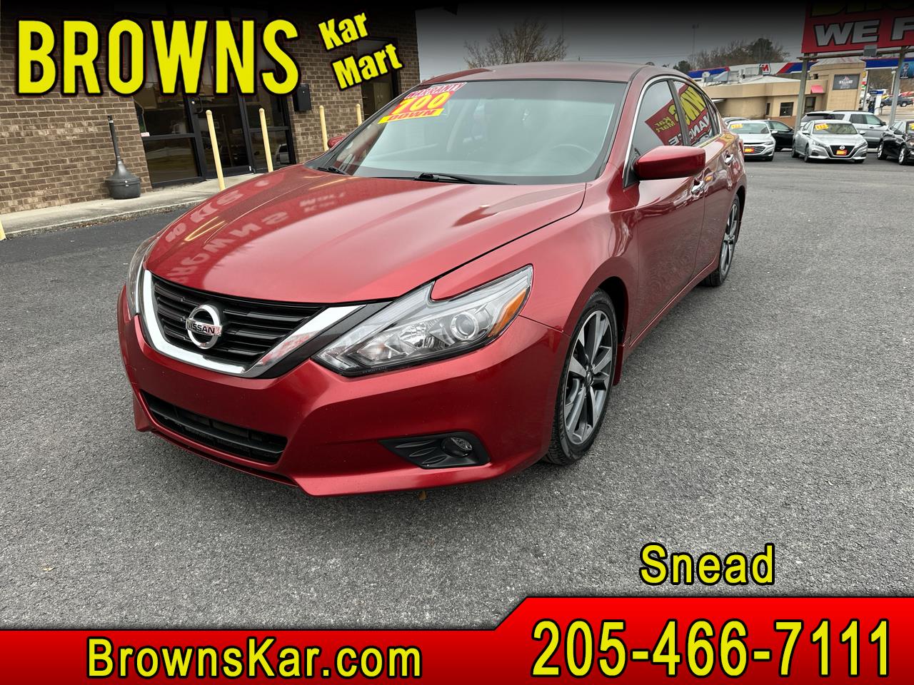 2016 Nissan Altima 4dr Sdn I4 2.5 SR