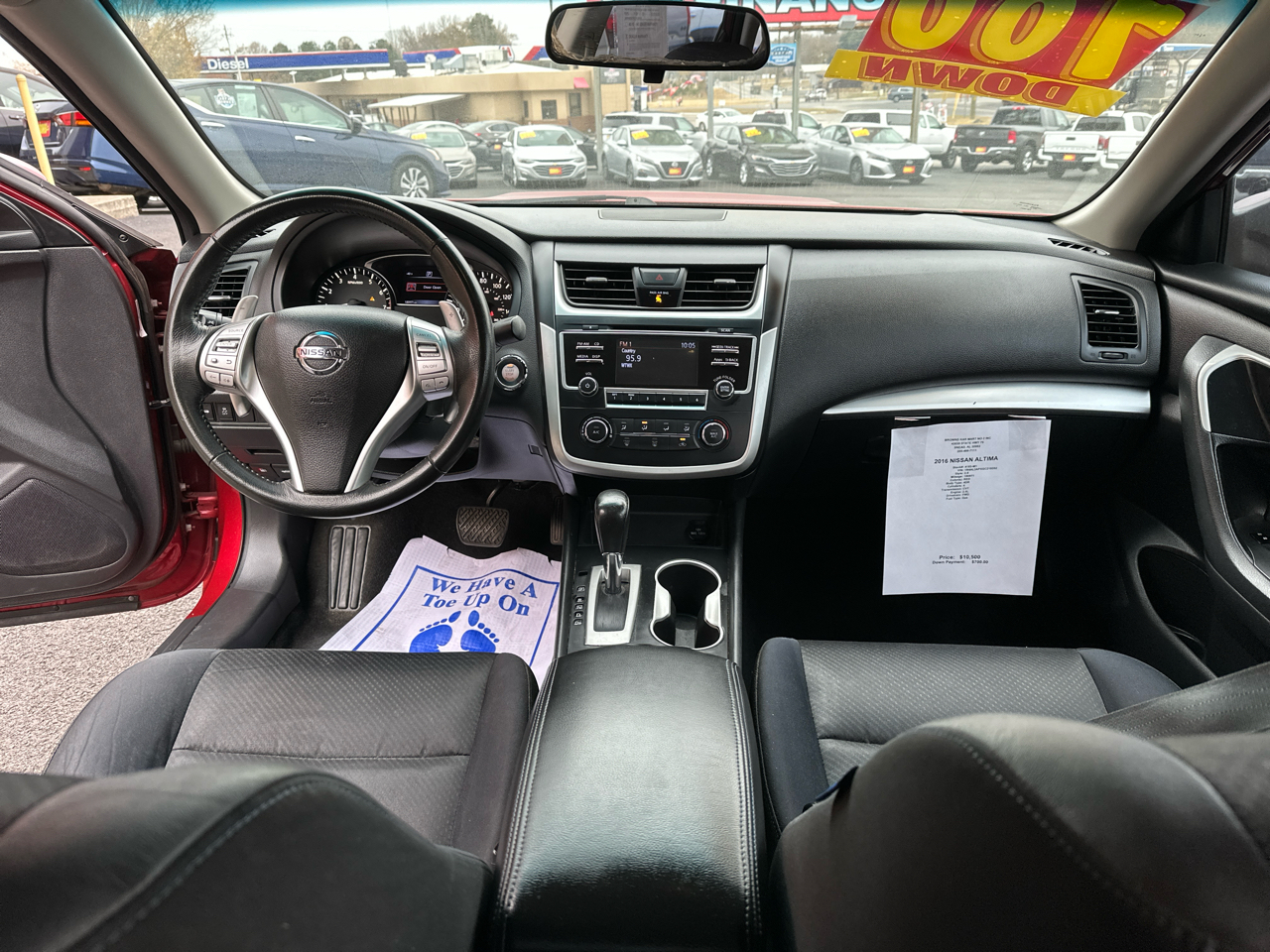 Nissan Altima 4dr Sdn I4 2.5 SR 2016