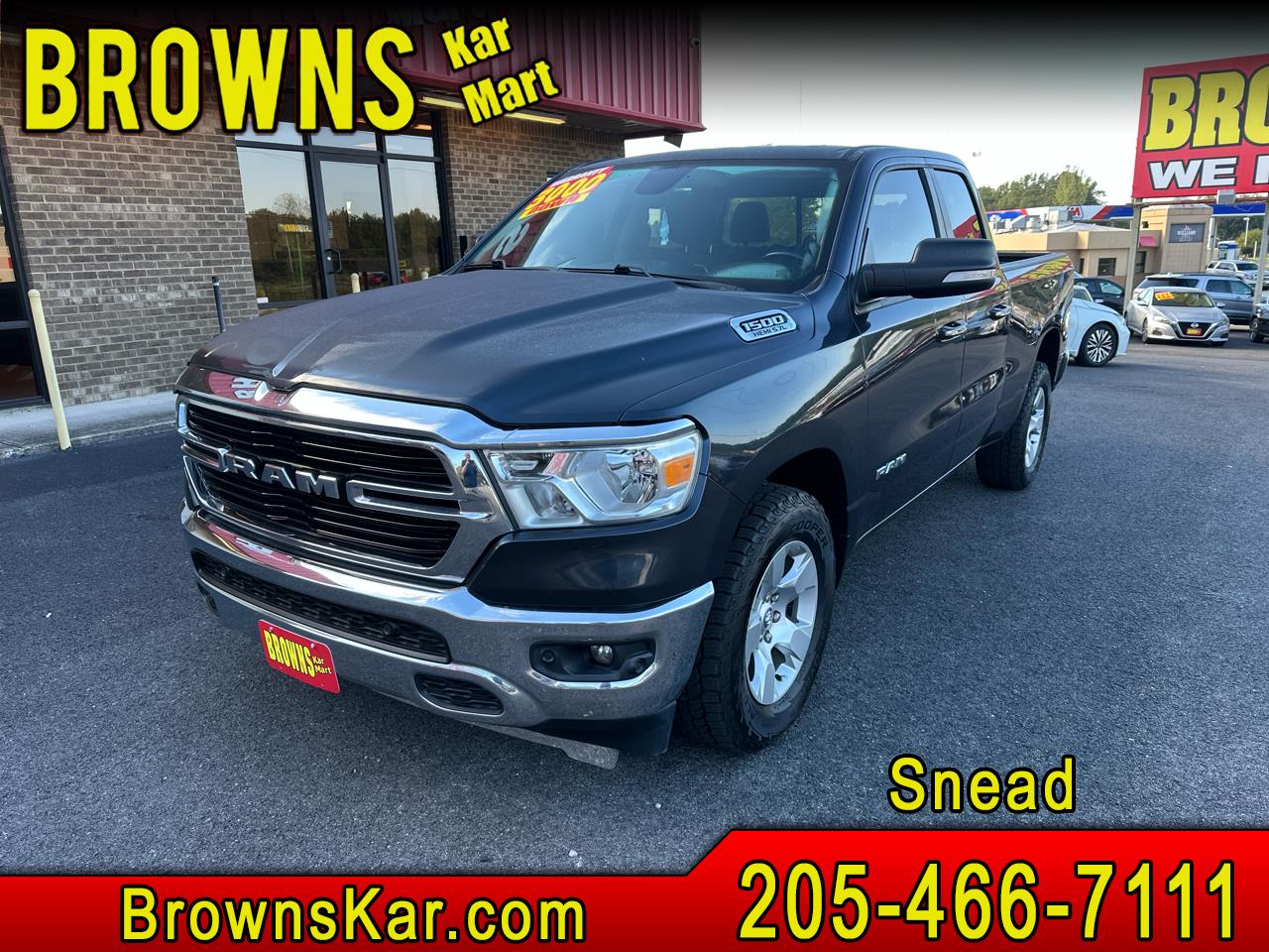 2020 RAM 1500 Big Horn 4x2 Quad Cab 6'4" Box