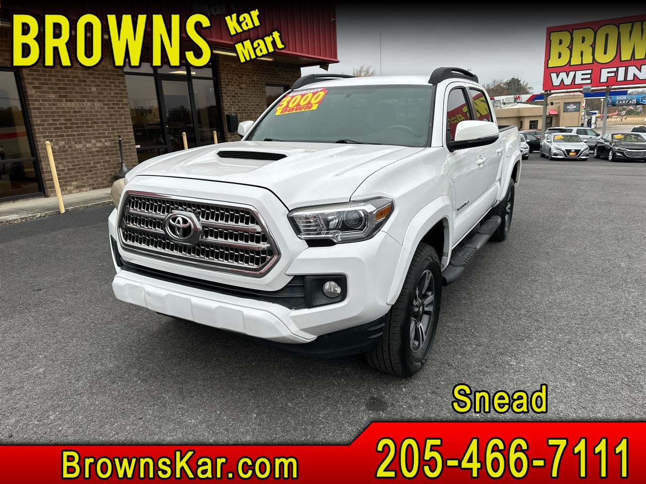 2016 Toyota Tacoma 2WD Double Cab V6 AT SR5 (Natl)