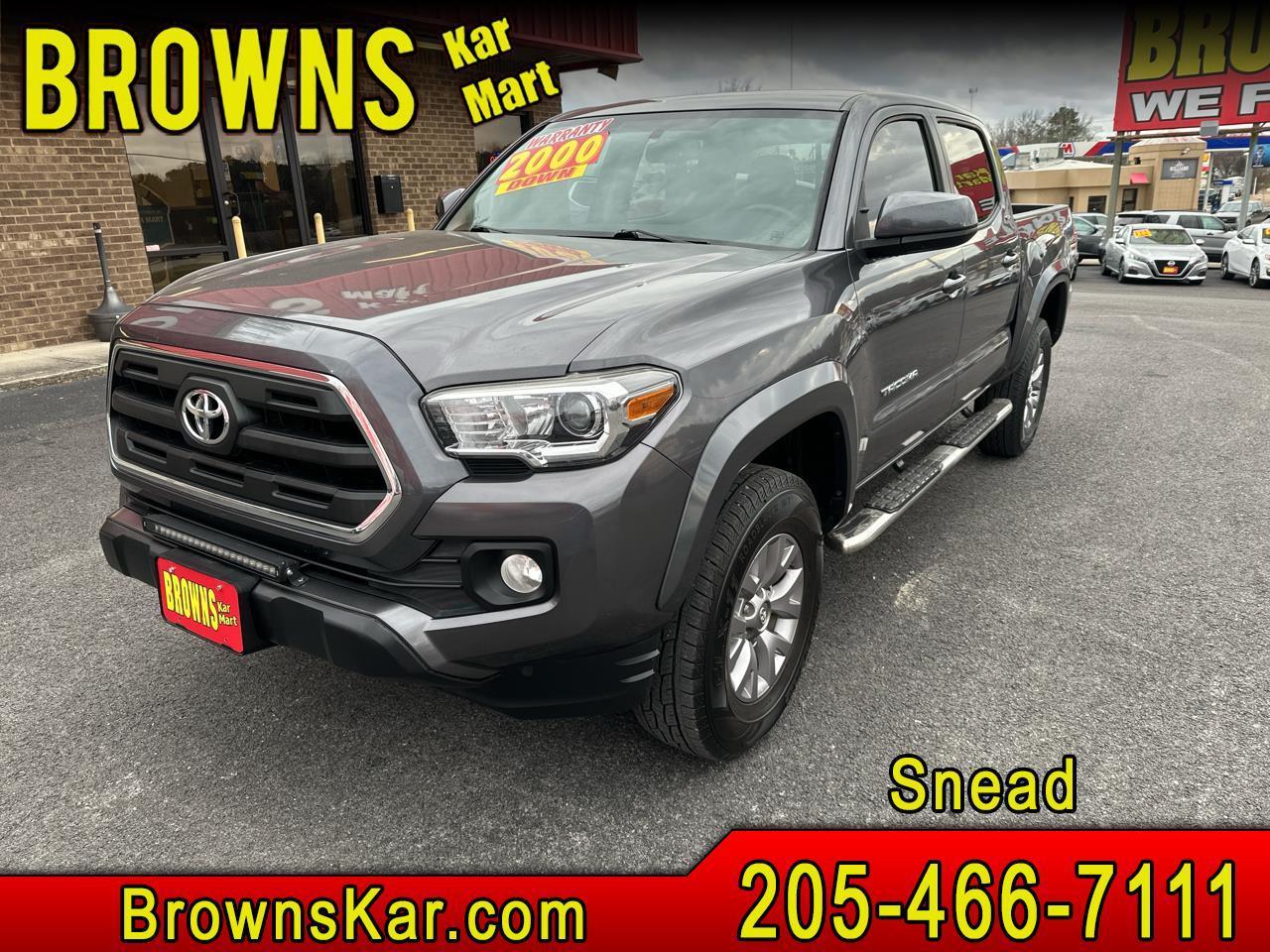 2017 Toyota Tacoma SR5 Double Cab 5' Bed V6 4x2 AT (Natl)
