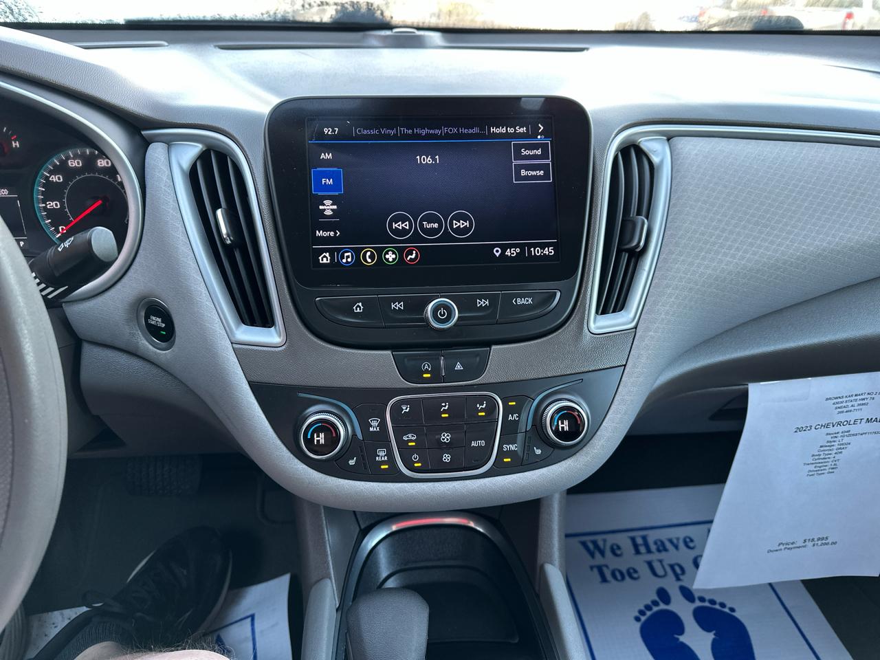 Chevrolet Malibu 4dr Sdn 1LT 2023