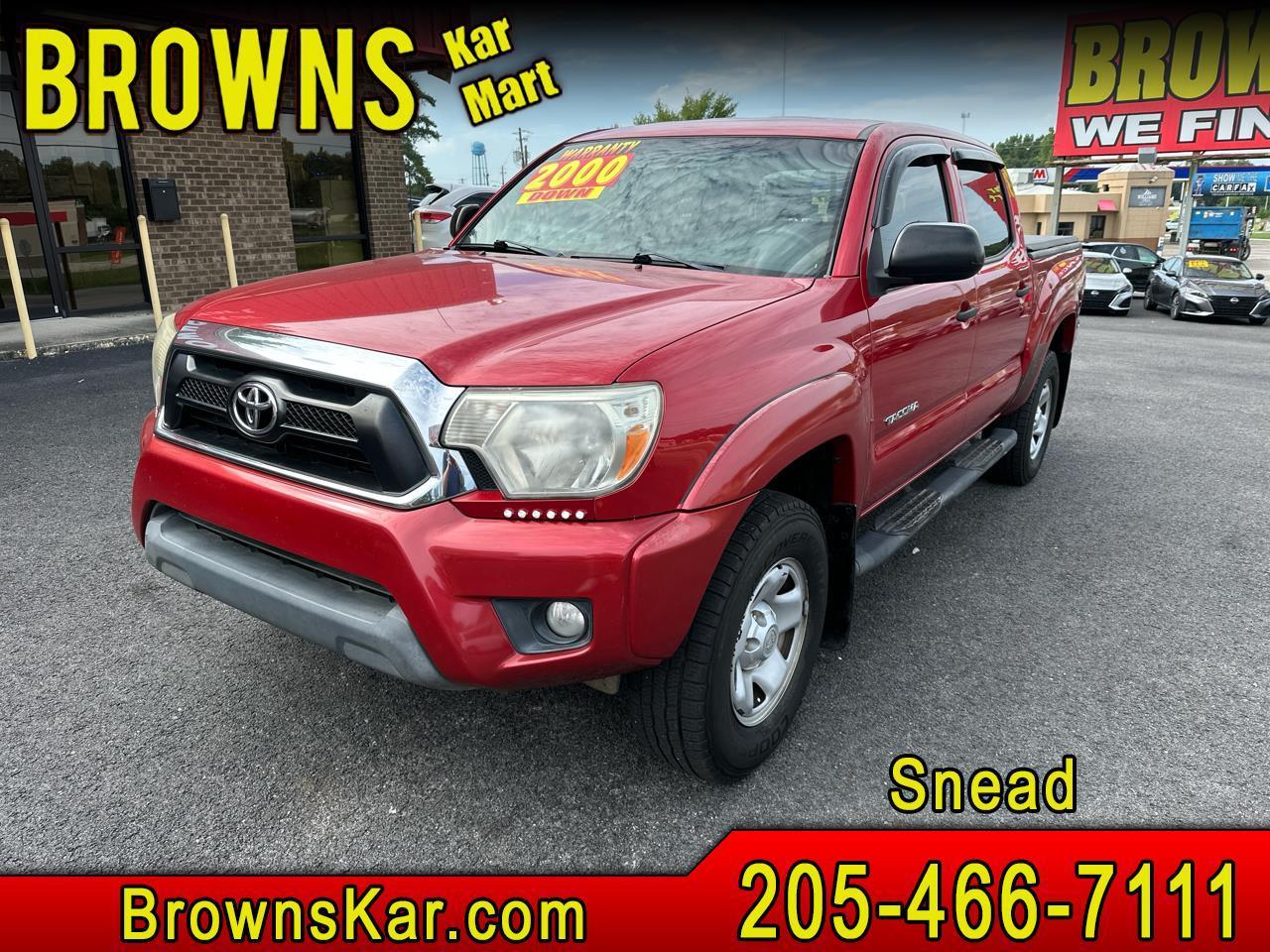 Toyota Tacoma 2WD Double Cab V6 AT PreRunner (Natl) 2015