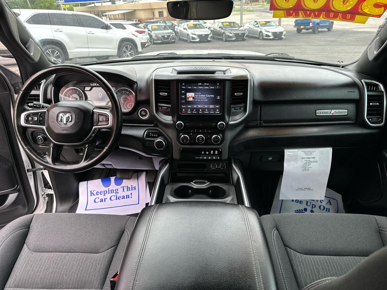 RAM 1500 Lone Star 4x2 Quad Cab 6'4" Box 2021