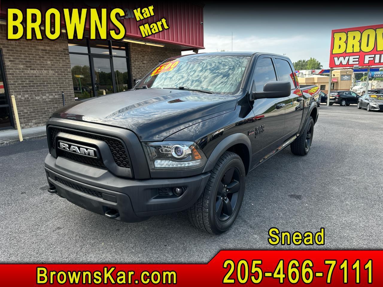 2019 RAM 1500 Classic Warlock 4x2 Crew Cab 5'7" Box