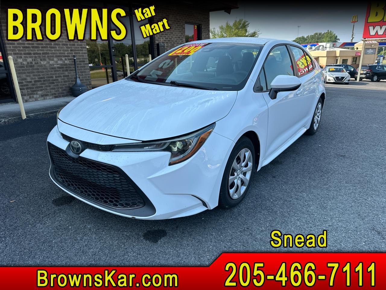 2020 Toyota Corolla LE CVT (Natl)