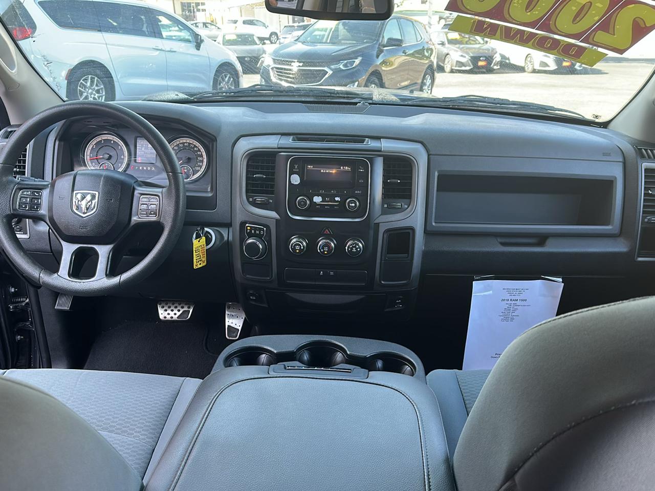 RAM 1500 Tradesman 4x2 Quad Cab 6'4" Box 2018