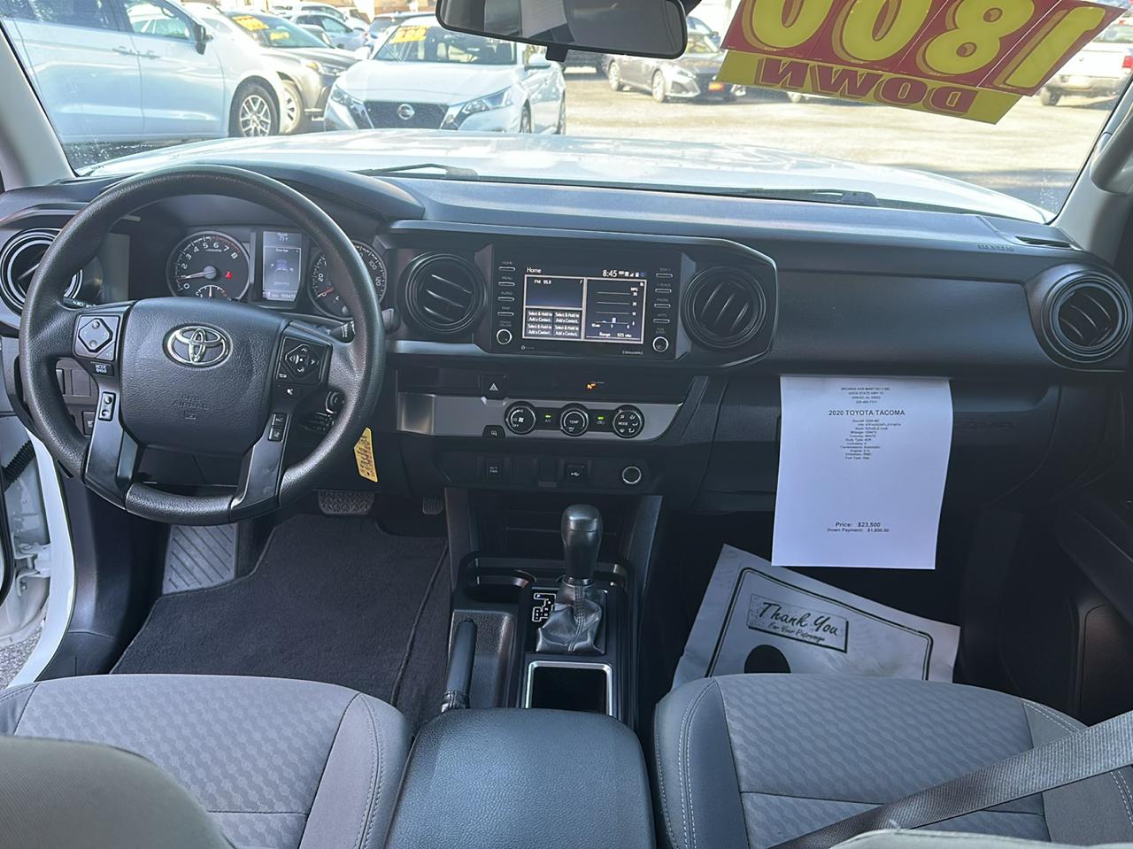 Toyota Tacoma 2WD SR5 Double Cab 5' Bed I4 AT (Natl) 2020