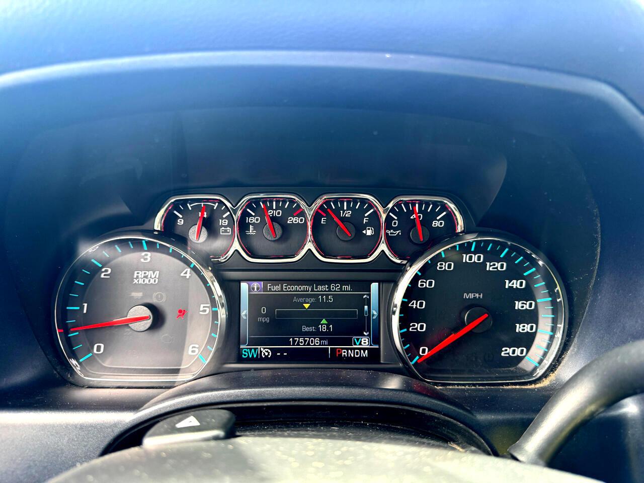 Chevrolet Silverado 1500 LT Crew Cab 4WD 2015