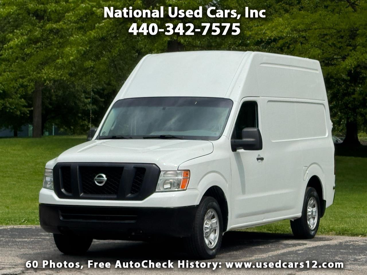 Nissan NV Cargo 2500 HD S V6 High Roof 2014