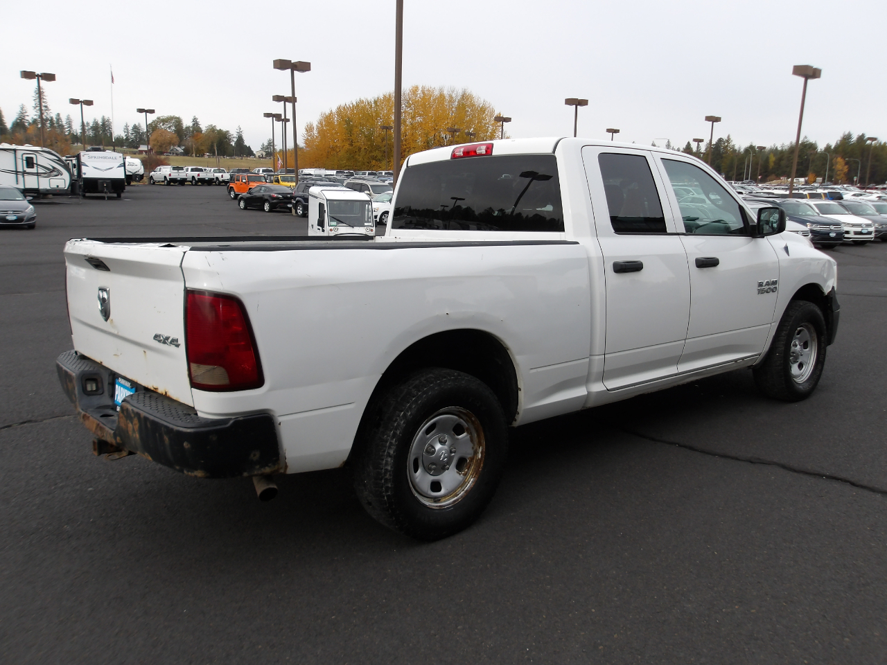 RAM 1500 4WD Quad Cab 140.5" Tradesman 2013
